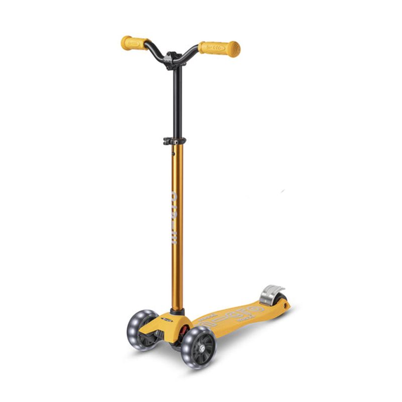 MICRO - Scooter Micro Maxi Deluxe Pro Led Amarillo