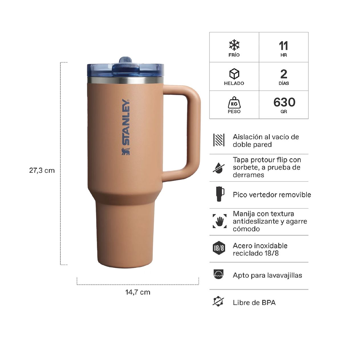 STANLEY - Quencher Protour Toast - 118 lt