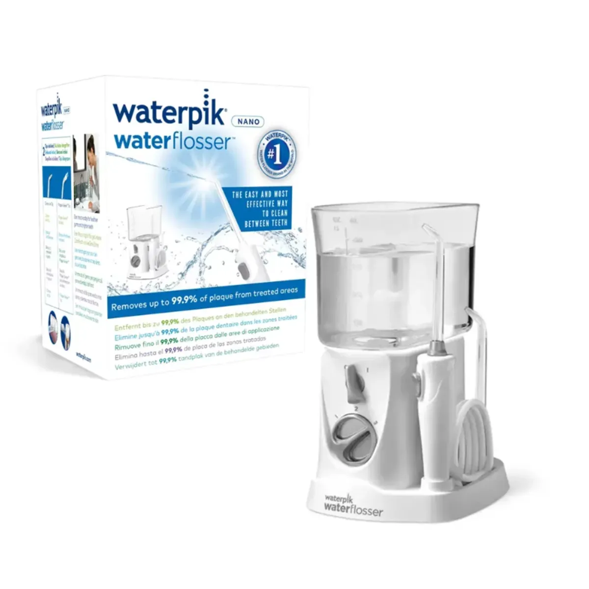 WATERPIK - Waterpik Irrigador Bucal Nano Waterflosser Wp-250eu Blanco