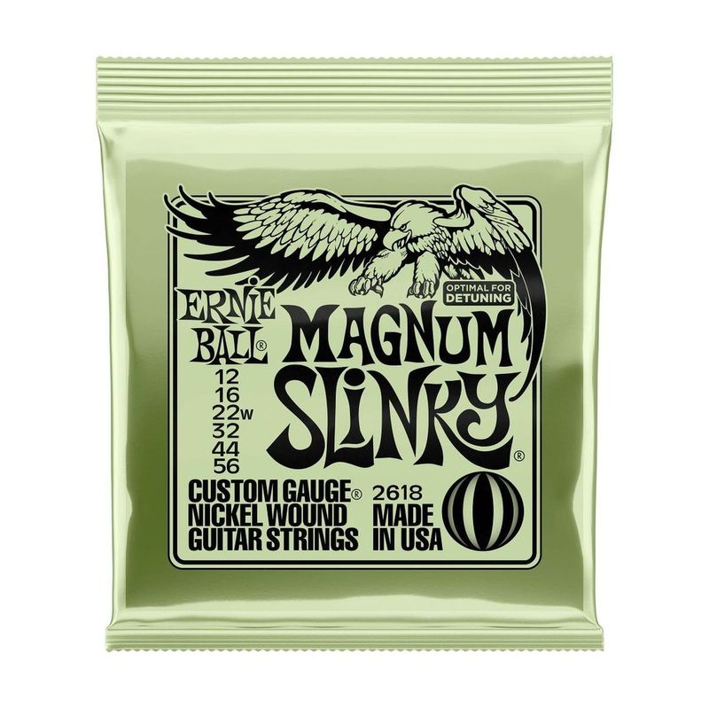 ERNIE BALL - Cuerdas guitarra eléctrica Ernie Ball 12-56 Magnum Slky 2618