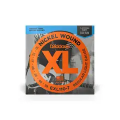 DADDARIO - Cuerdas para guitarra eléctrica 10-59 EXL110-7