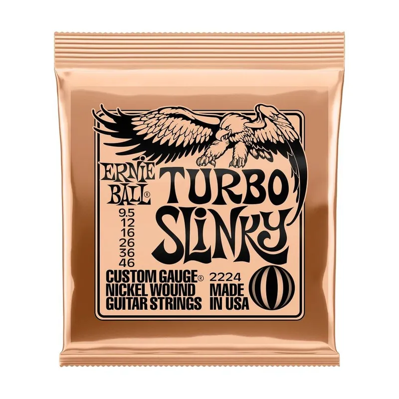 ERNIE BALL - Cuerdas guitarra eléctrica Ernie Ball 95-46 Tur Slinky 2224