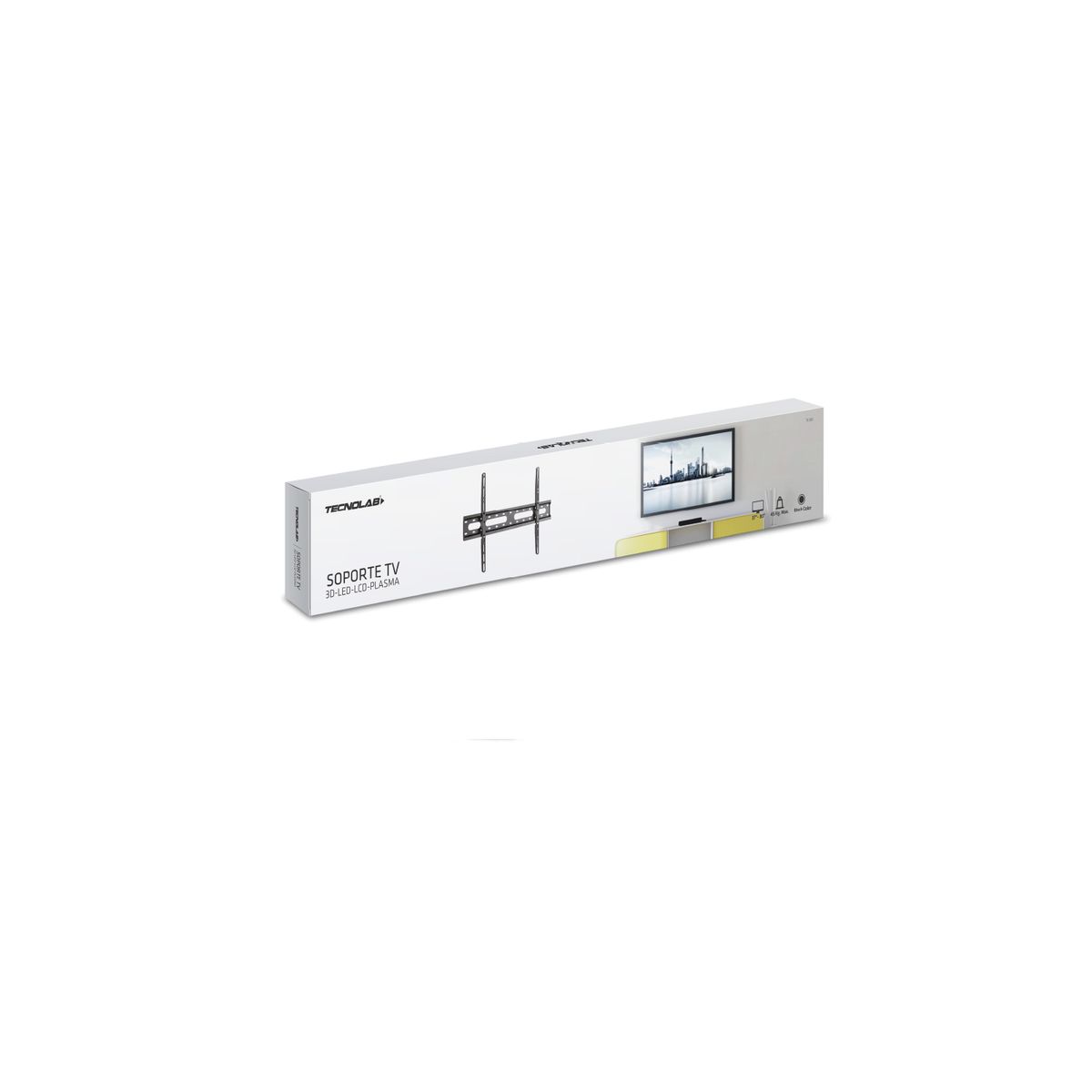 TECNOLAB - Soporte Tv De 37 A 80 Pulgadas Fijo Pared - PS