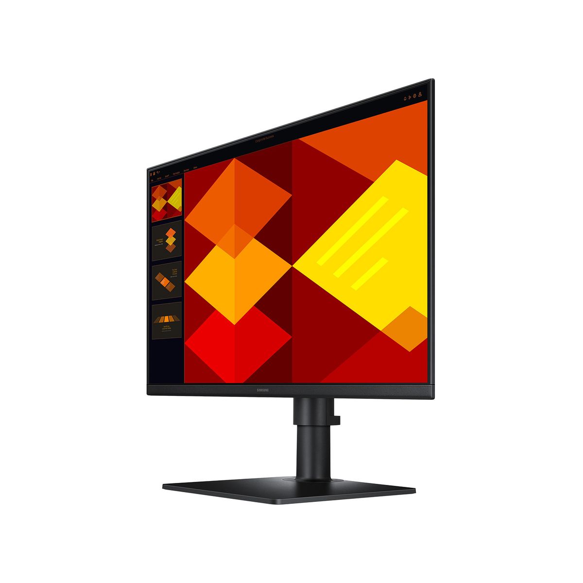 SAMSUNG - 24 S40GD FHD 100Hz Monitor Plano Negro