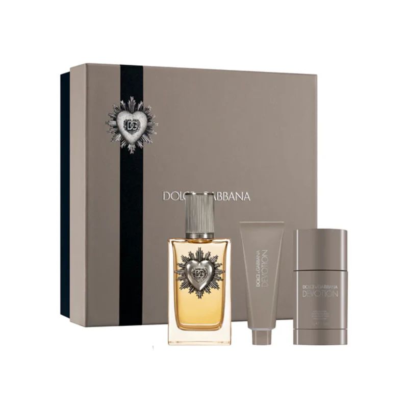 DOLCE&GABBANA - Estuche Dolce Gabbana Devotion Edp 100ml+50ml+75g Hombre