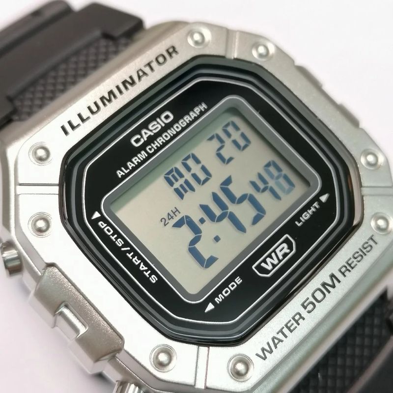 CASIO - RELOJ CASIO W218HM-7A  HOMBRE DEPORTIVO ILUMINATOR