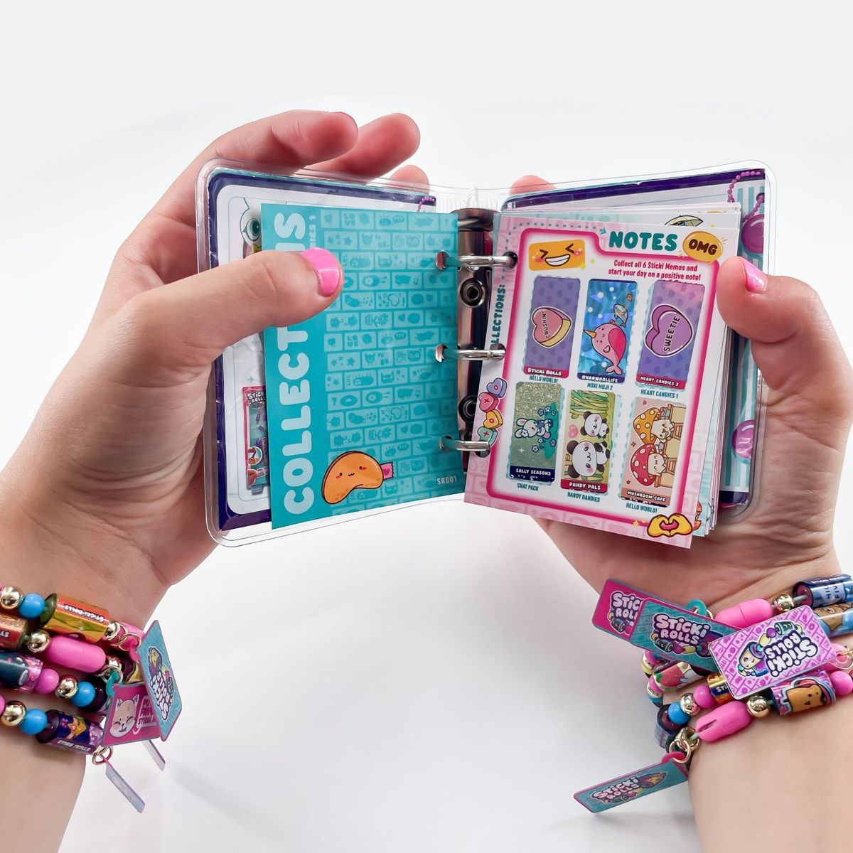 BOING TOYS - Sticki Rolls Set 1 Brazalete + Libro De Colección