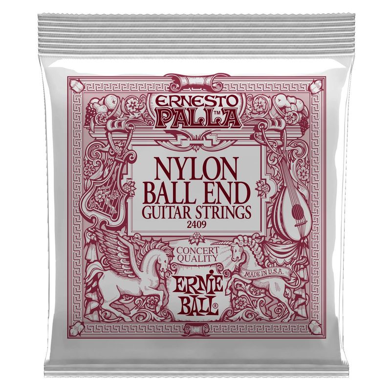 ERNIE BALL - Set Cuerdas guitarra clásica Ernie Ball P02409 Palla Negro