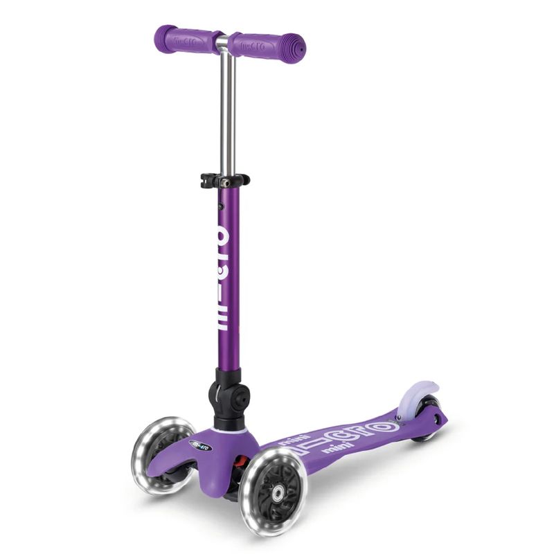 MICRO - Scooter Micro Mini Deluxe Led Plegable Morado