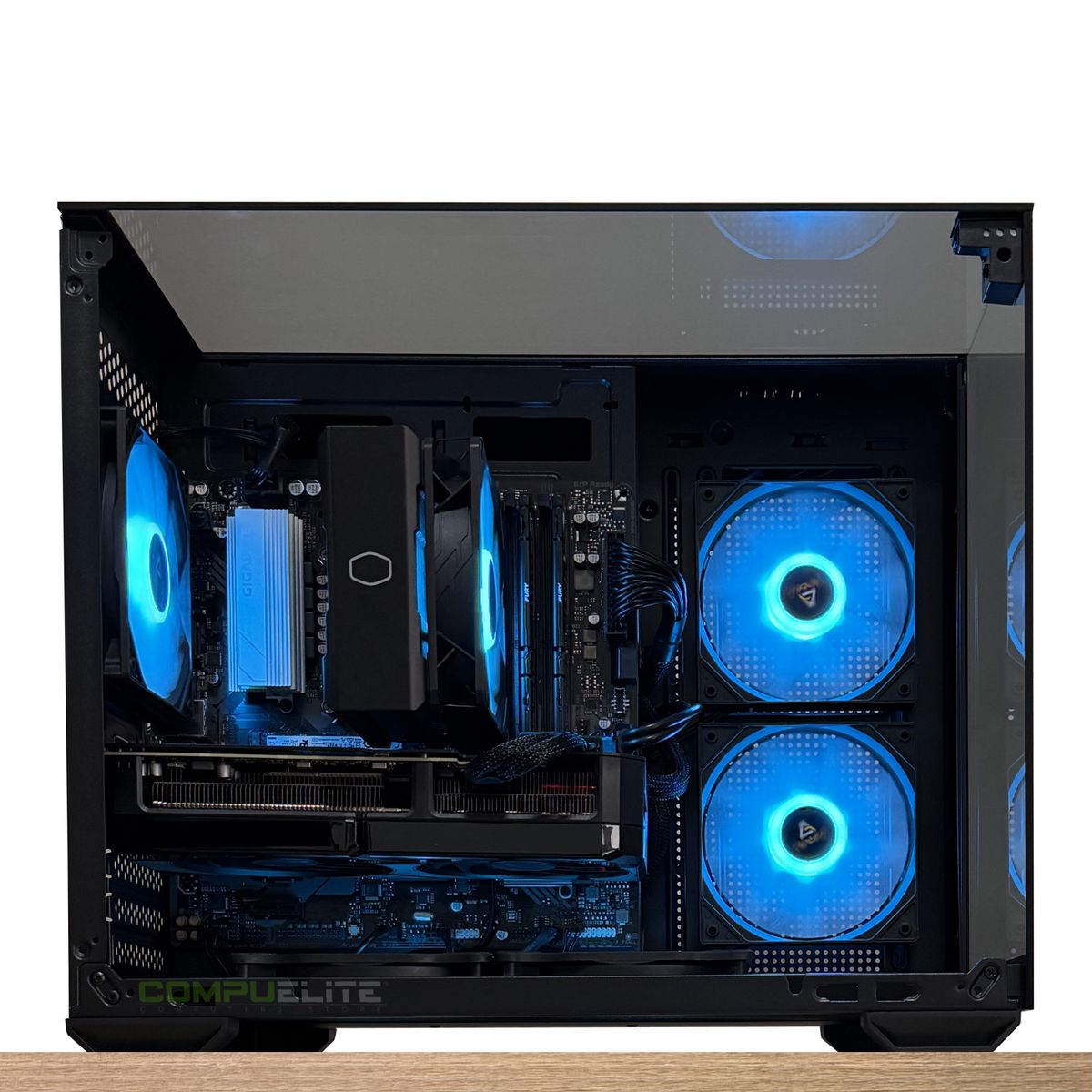 COMPU ELITE - PC Gamer Intel i5 14400F 10-core + 32GB DDR5 + RTX 5060 Ti 8GB