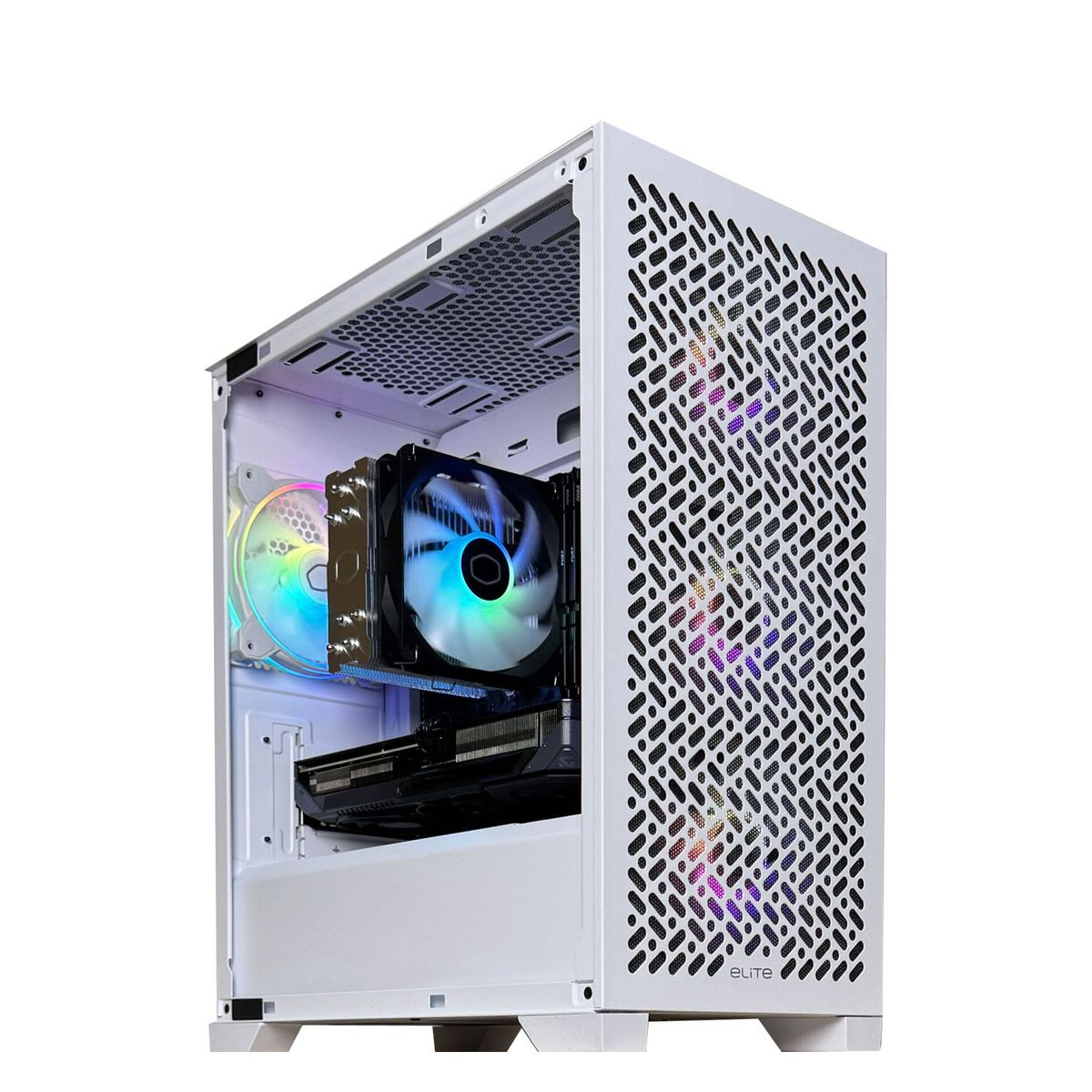 COMPU ELITE - PC Gamer Amd Ryzen 7 9700X 8-Core + 32GB DDR5 + RTX 5060 Ti 16GB