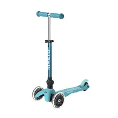 MICRO - Scooter Mini Deluxe LED Plegable Aqua