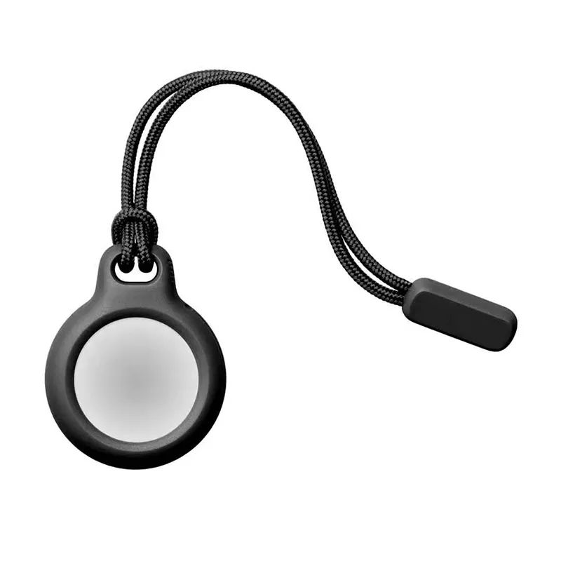 GENERICO - Protector Con Correa Secure Holder Compatible Con Airtag Negro