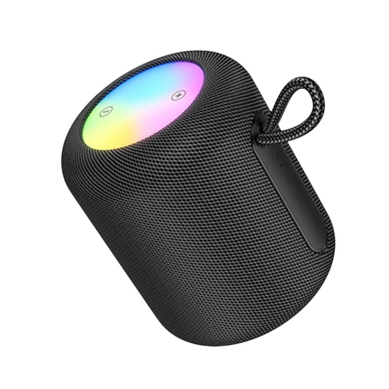 HOCO - Parlante Hoco HC30 Oceano 5W Bluetooth 54 LED TWS FM negro
