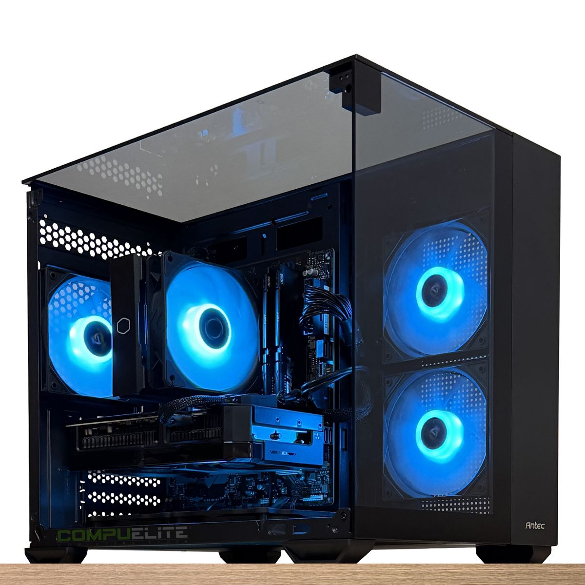 COMPU ELITE - PC Gamer Amd Ryzen 5 9600X 6-Core + 32GB DDR5 + RX 9070 XT 16GB