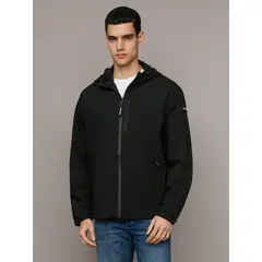 CALVIN KLEIN - Cortaviento Stretch Negro
