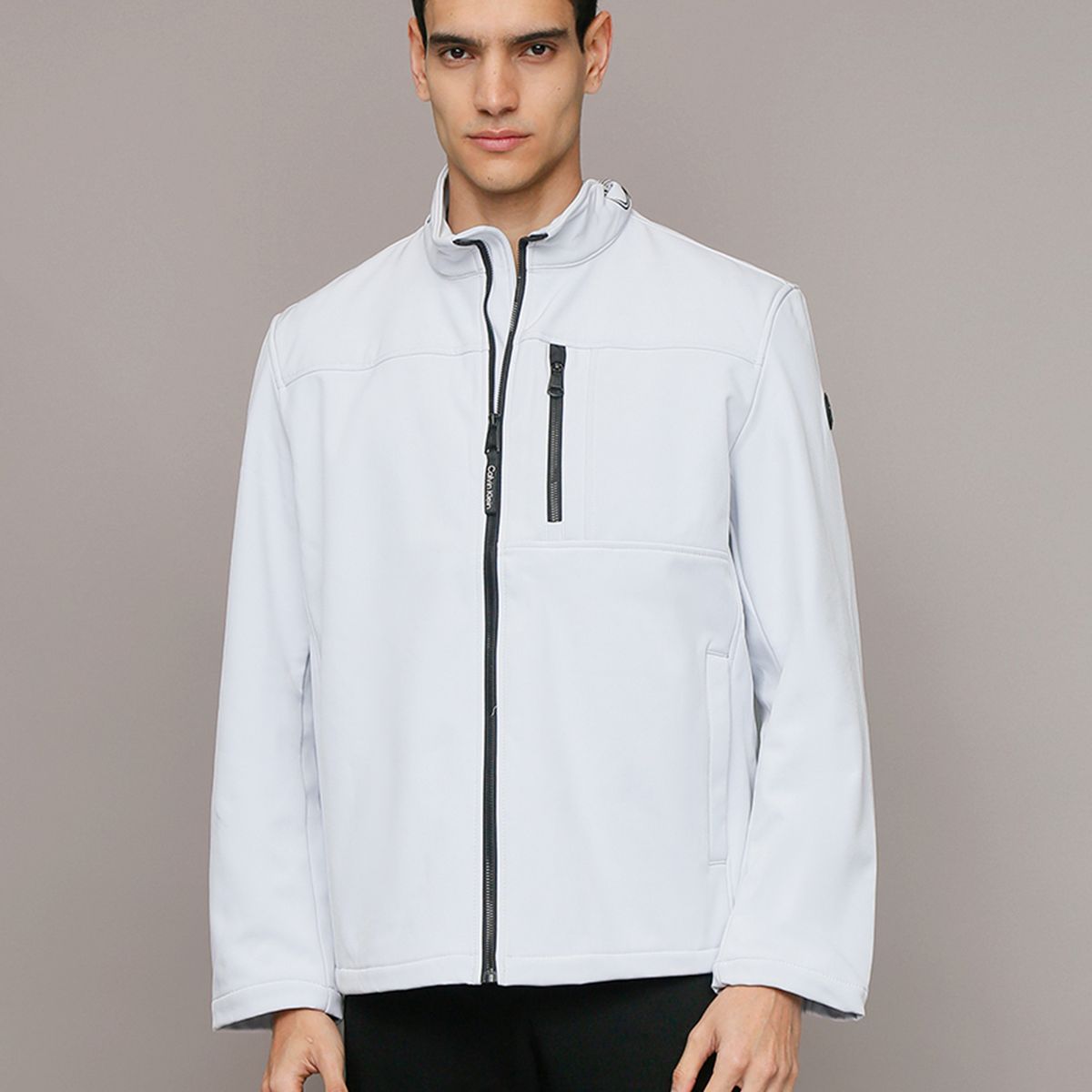 CALVIN KLEIN - Chaqueta Ck Soft Shell Blanco Calvin Klein