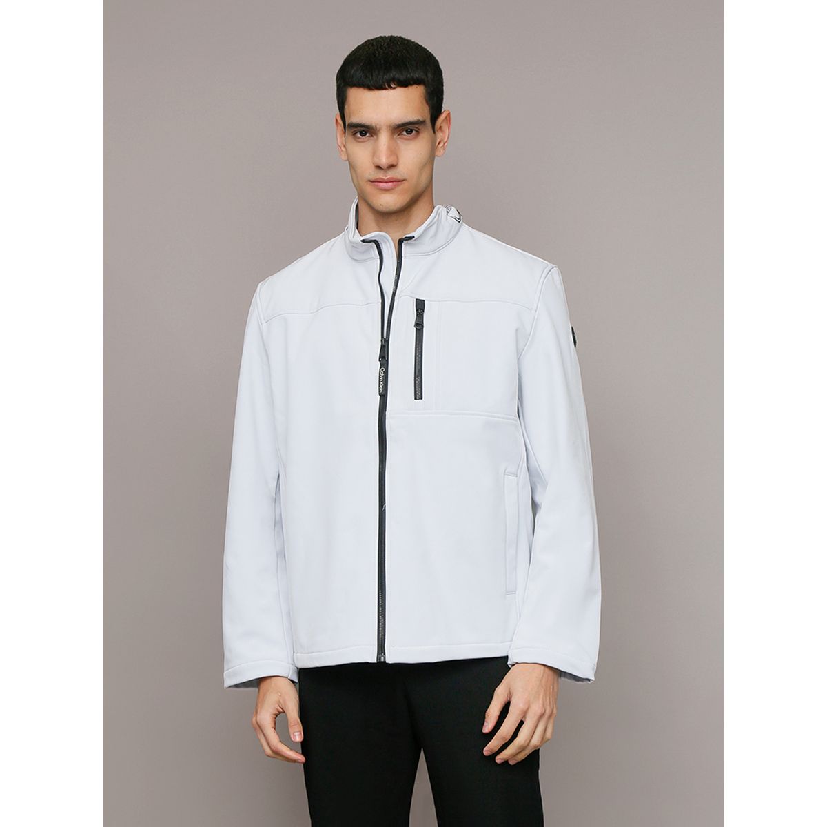 CALVIN KLEIN - Chaqueta Ck Soft Shell Blanco Calvin Klein