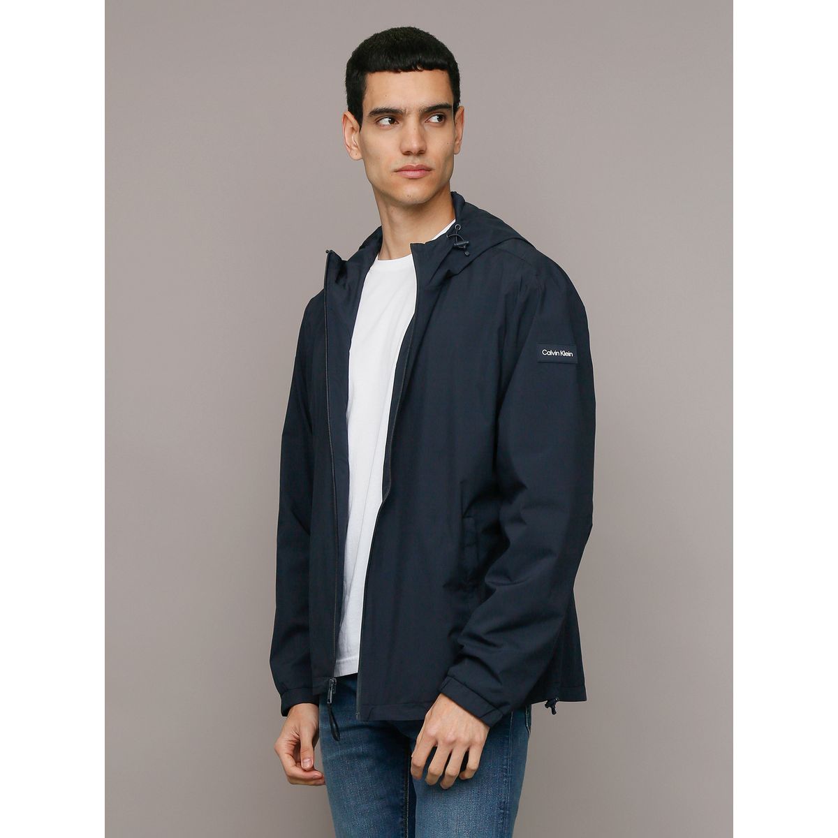 CALVIN KLEIN - Cortaviento Stretch Azul Calvin Klein NVY