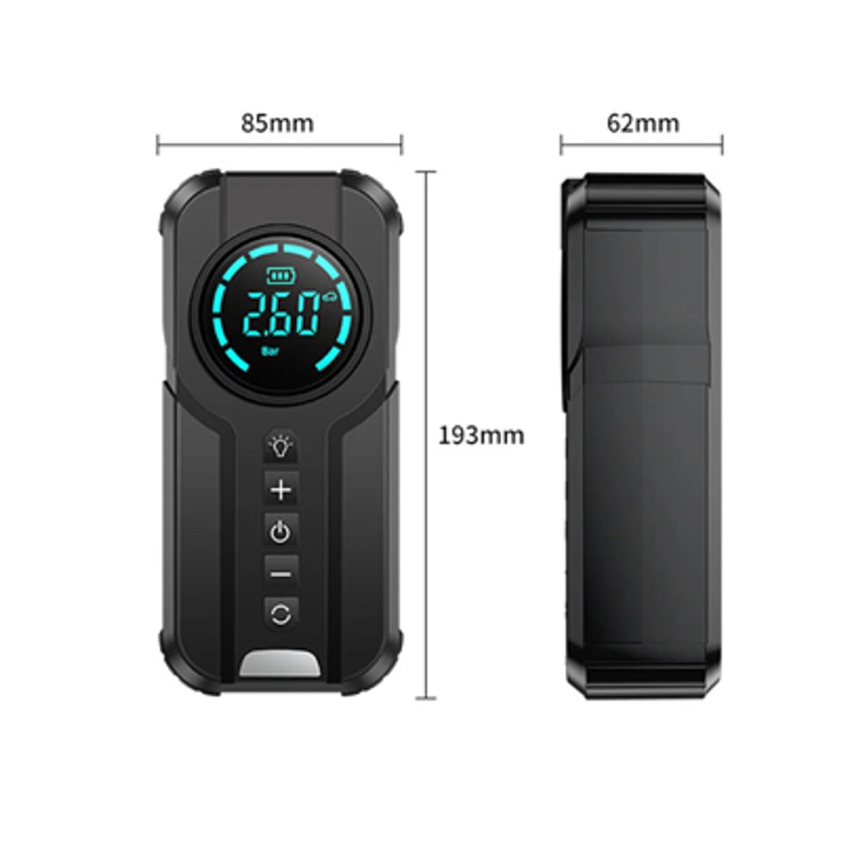 GENERICO - Arrancador De Salto Con Compresor De Aire 1000a Portátil Pa