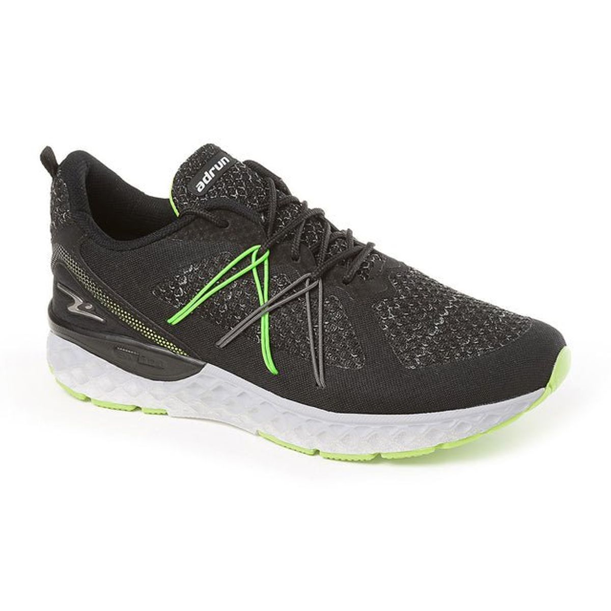 POZATINI - ZAPATILLA DEPORTIVA HOMBRE NEGRO VERDE 7812