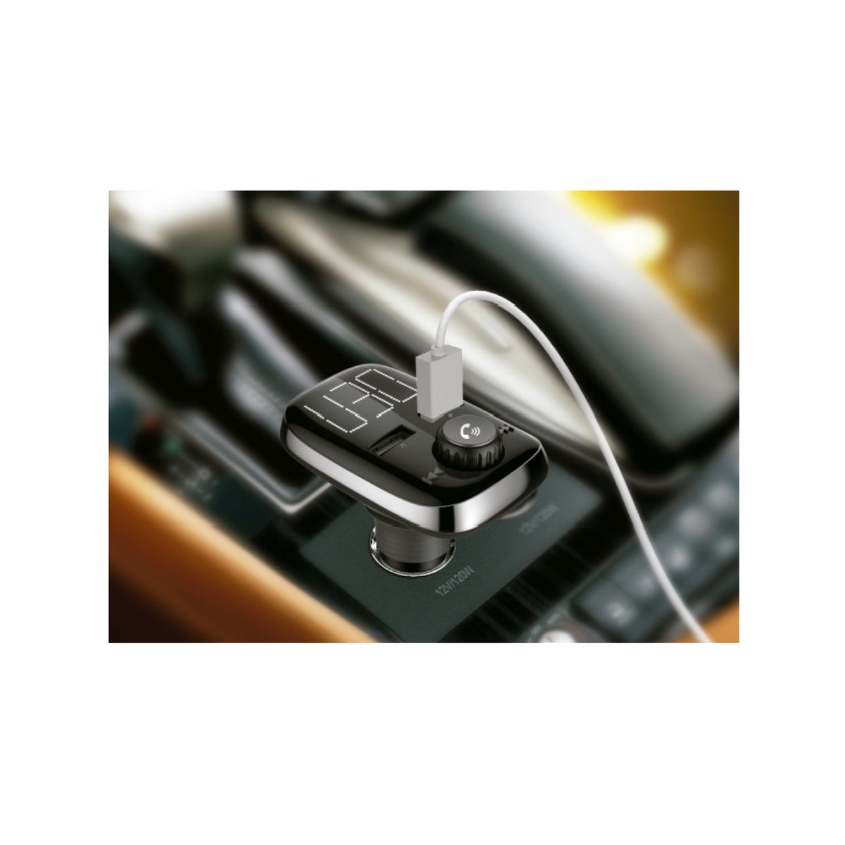 TECNOLAB - Transmisor Fm Autos Bluetooth 4.2 - Ps
