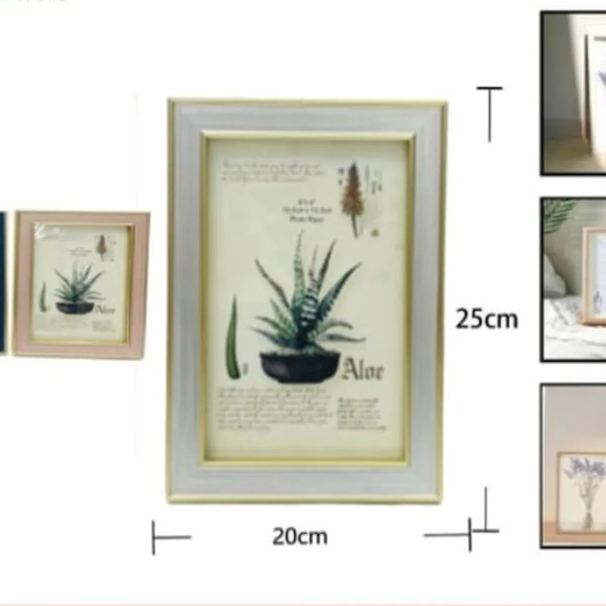 GENERICO - Marco De Fotos Para El Hogar 20 X 25 Cm