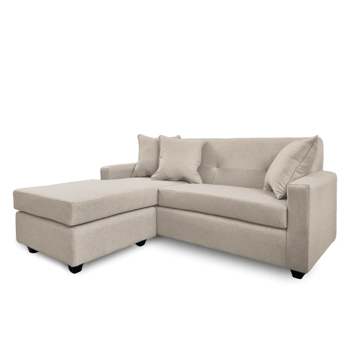 MBC - Sofá L Intercambiable New Sevilla Tela Beige