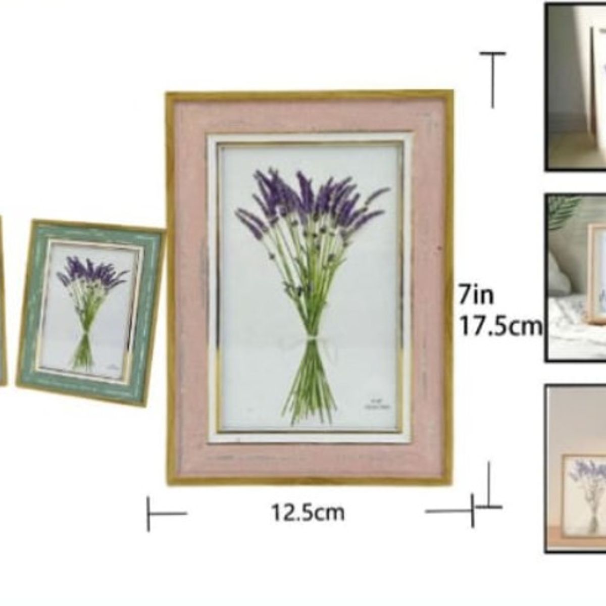 GENERICO - Marco De Fotos Para El Hogar 12,5 X 17,5 Cm