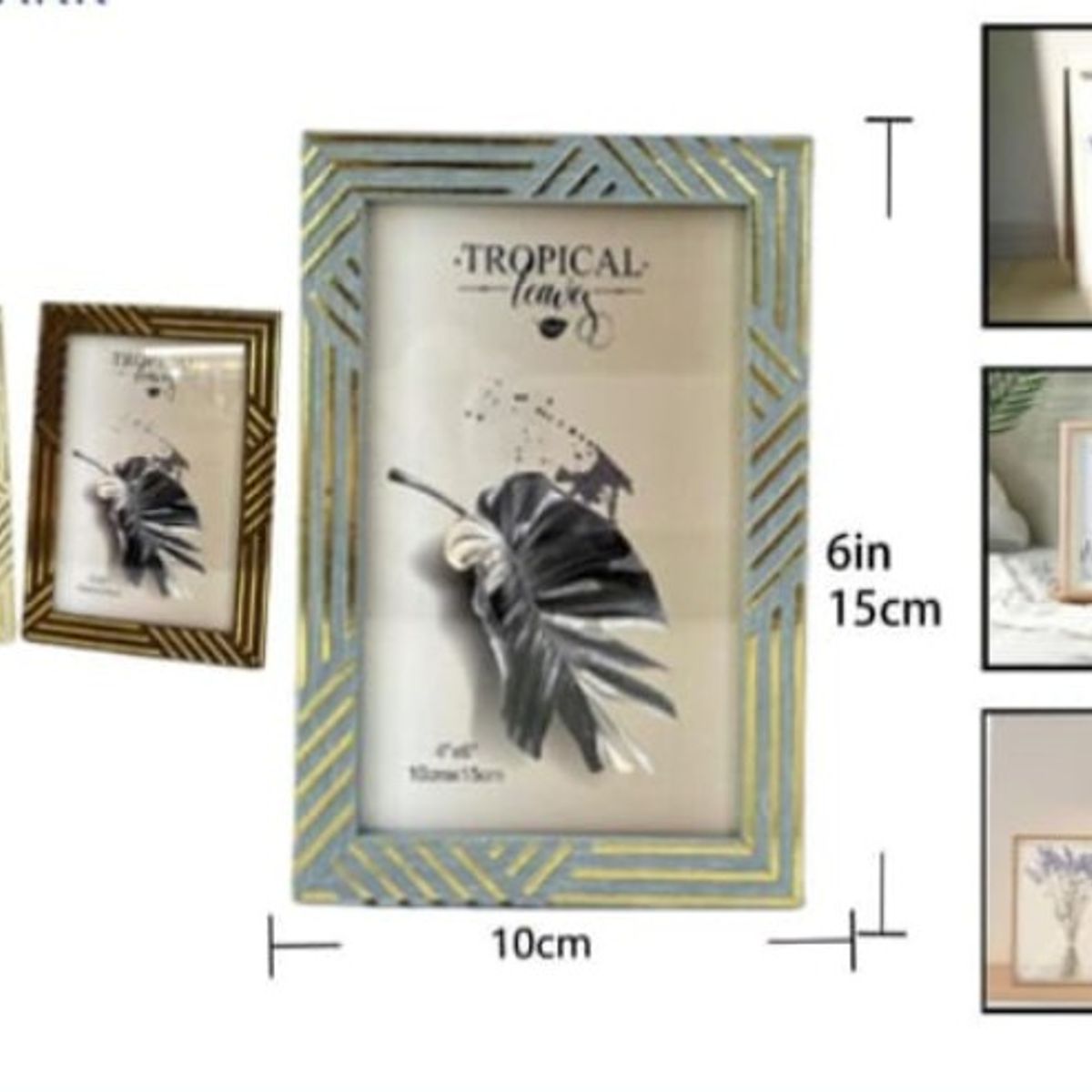 GENERICO - Marco De Fotos Para El Hogar 10 X 15 Cm