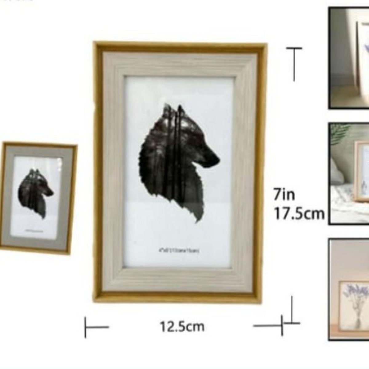 GENERICO - Marco De Fotos Para El Hogar 12,5 X 17,,5 Cm