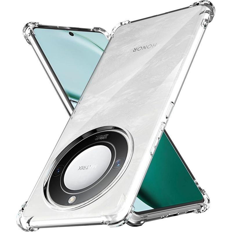 GENERICO - Carcasa Antishock Transparente  Para Honor X9c Smart 5g - Agua
