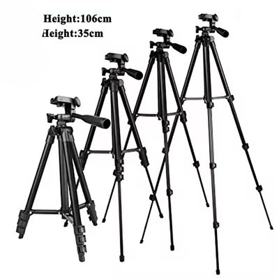 Imagen 2 del producto Trípode Profesional Para Celulares Y Cámaras 3 Niveles con Cabezal