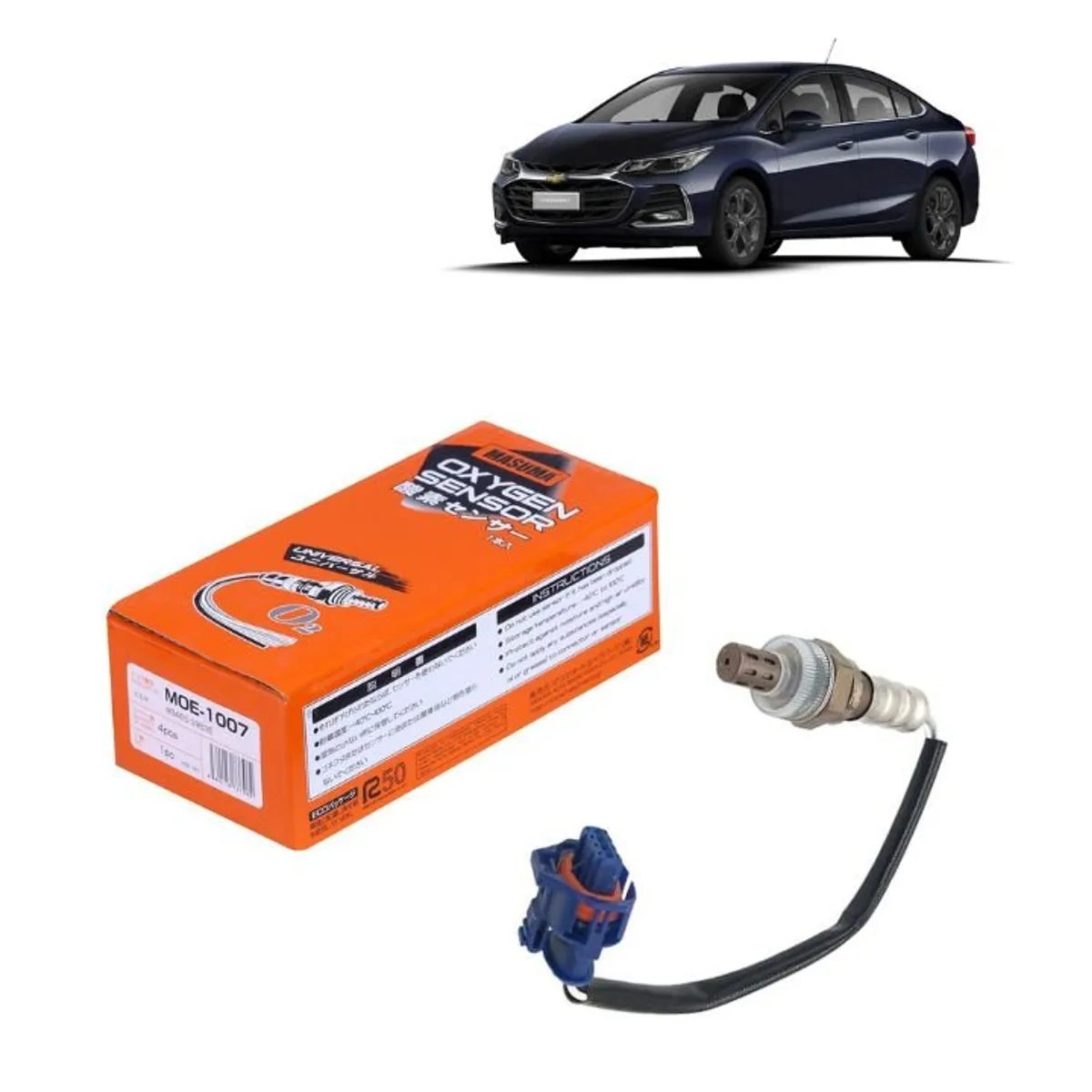 GENERICO - Sensor de Oxigeno Chevrolet Cruze 16 18 2011-15 MOE-E0056
