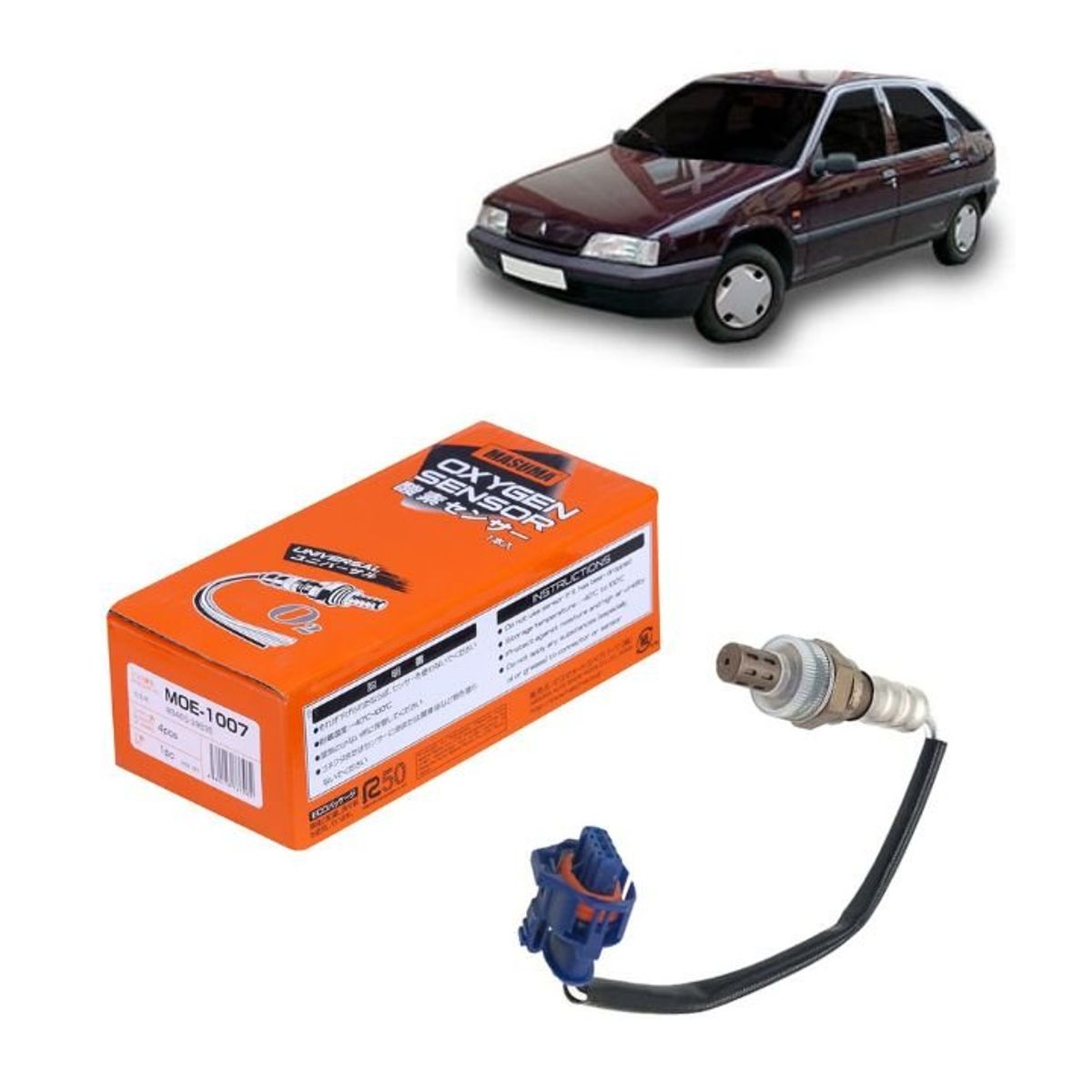 GENERICO - Sensor de Oxigeno   Para Citroen ZX 18 1991-1997 MOE-E0056