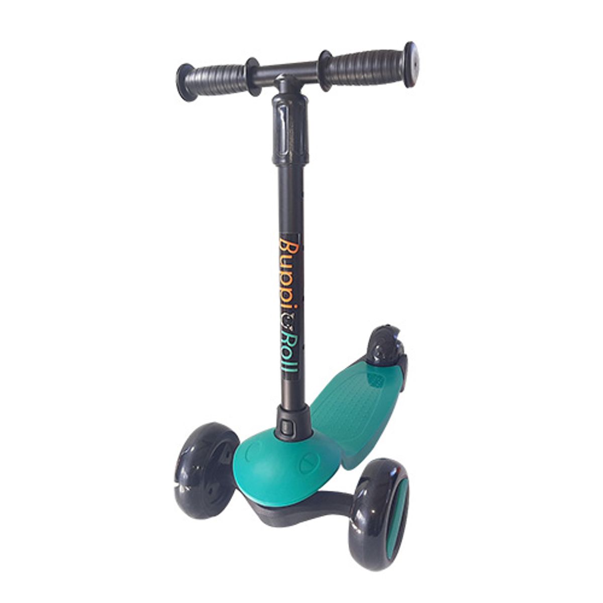 GENERICO - Scooter Plegable Led Buppi Toys Roll Verde Petróleo