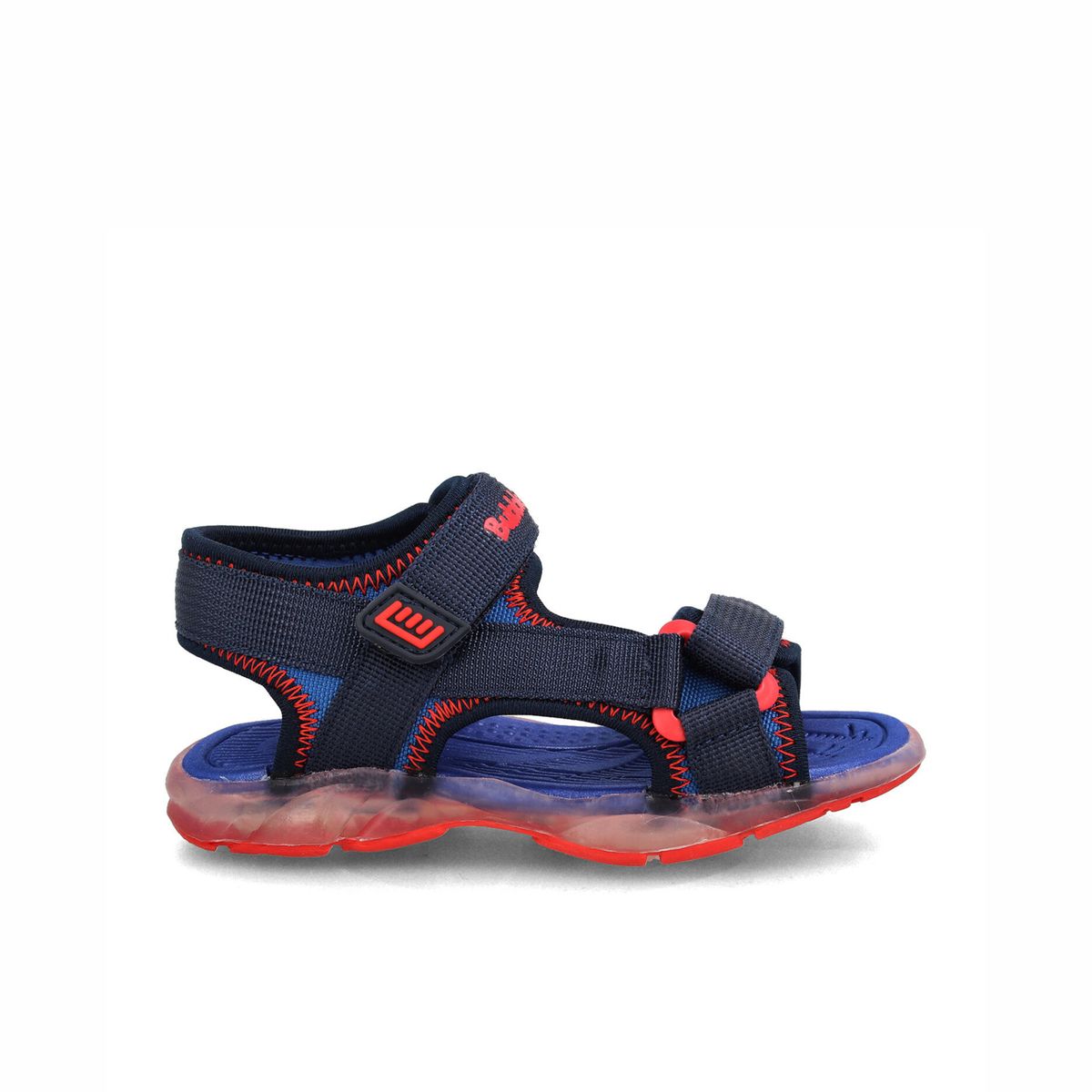 BUBBLE GUMMERS - Sandalia  Niño Bubblegummers Unai Azul Marino - Rojo