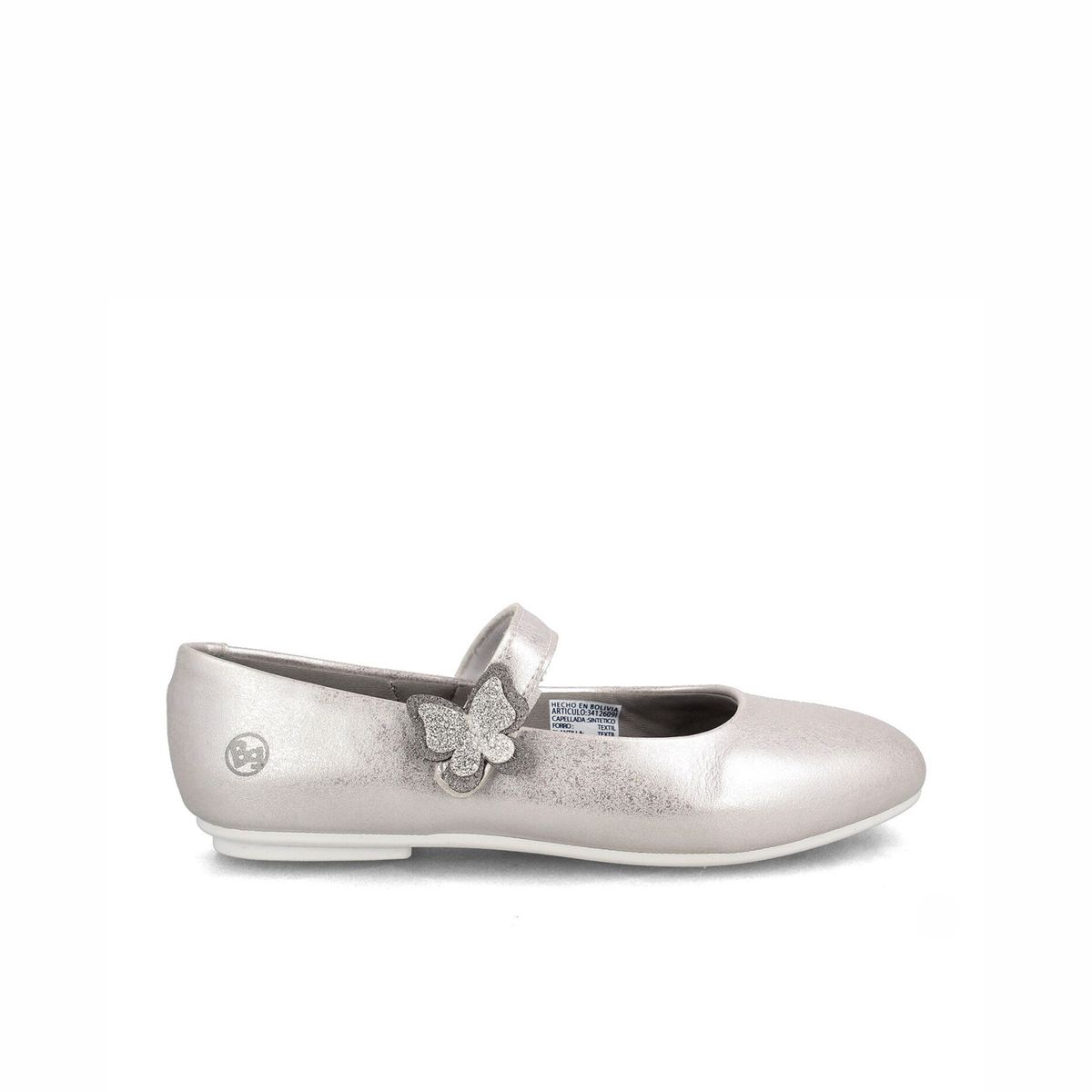 BUBBLE GUMMERS - Ballerina Niña Bubblegummers Pily Plateado