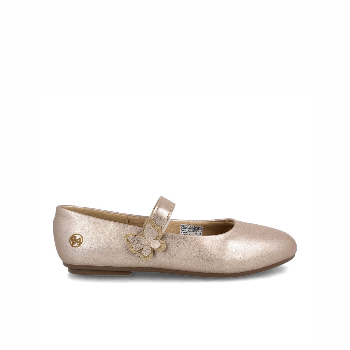 BUBBLE GUMMERS - Ballerina Niña Bubblegummers Pily Dorado