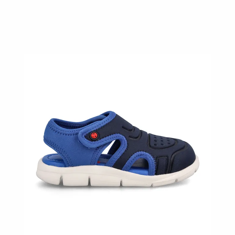 Sandalia Niño Bubblegummers Bentley Azul Marino