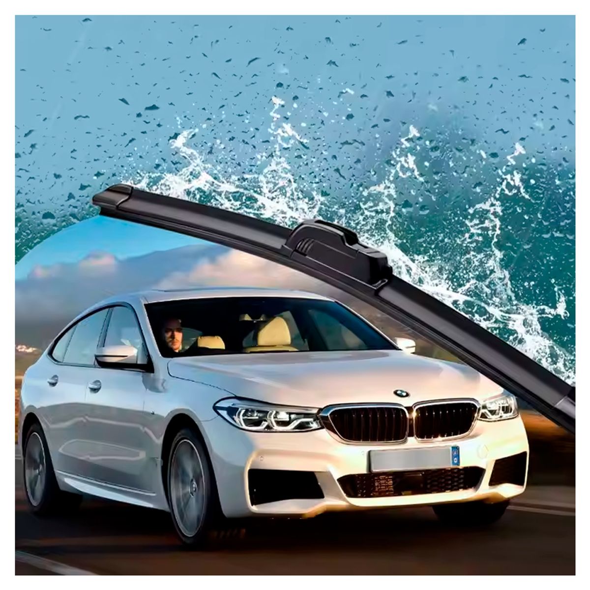 GENERICO - Plumillas Para Limpiaparabrisas Universal 22 pulgadas 56cm