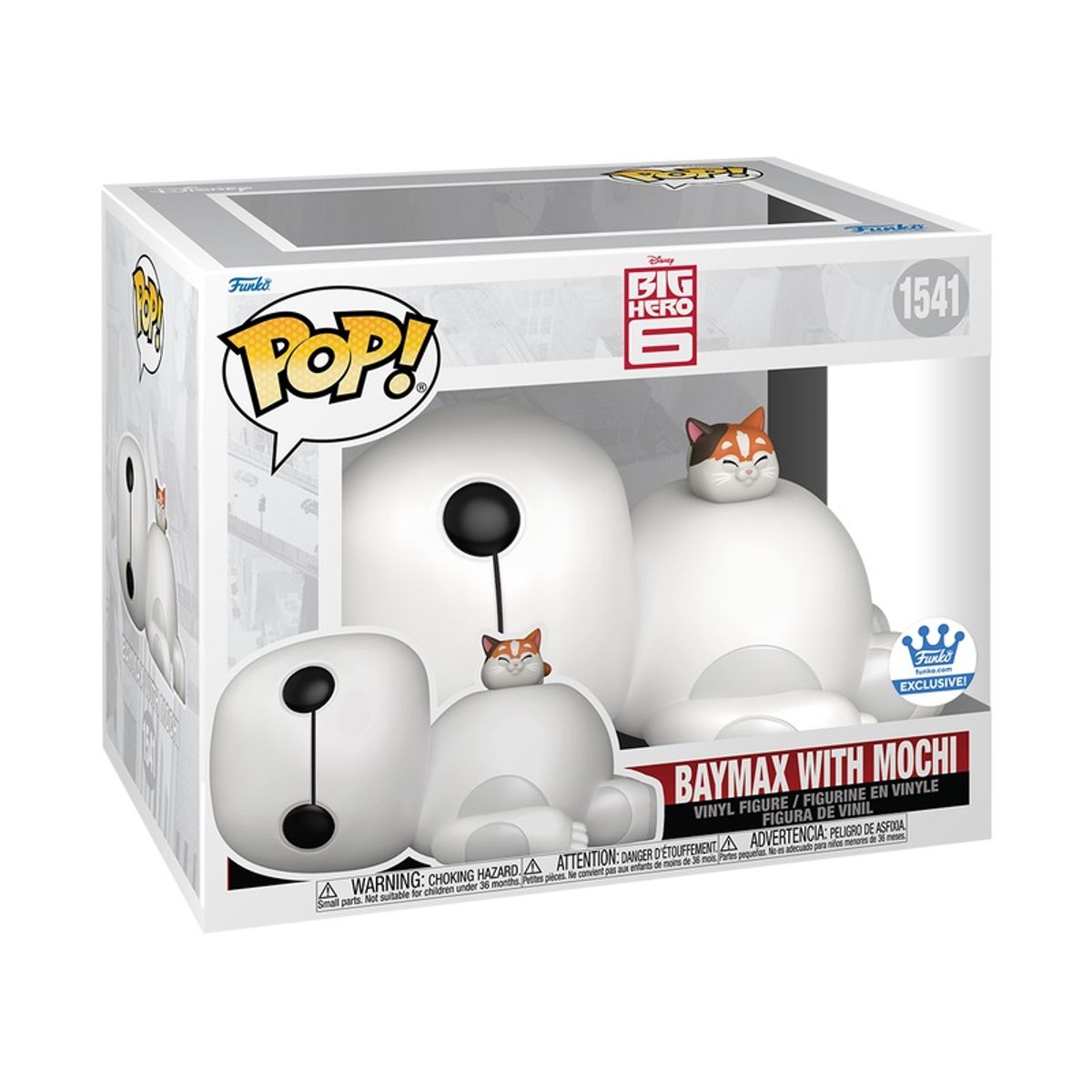 FUNKO - Funko Pop Disney Grandes Heroes  Baymax Con Mochi 1541