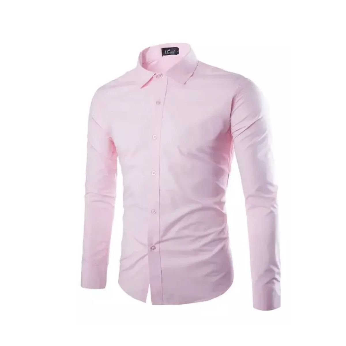 XPRESS RECHARGE - Camisa de vestir lisa para hombre