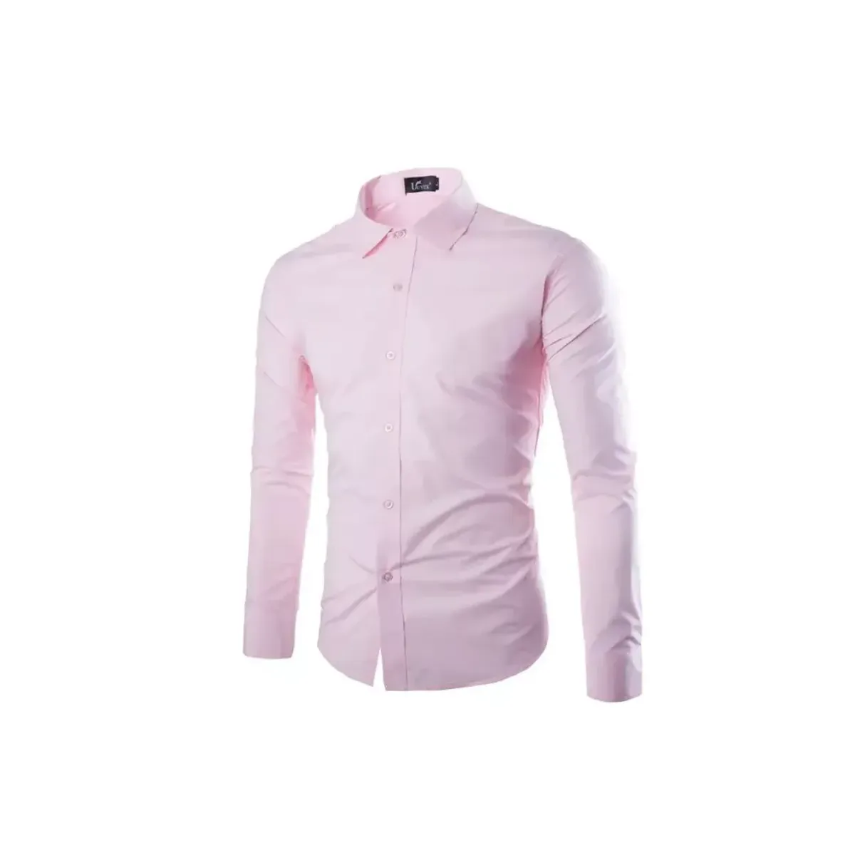 XPRESS RECHARGE - Camisa de vestir lisa para hombre