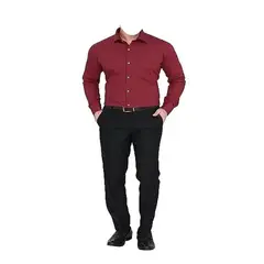 XPRESS RECHARGE - Camisa de vestir lisa para hombre
