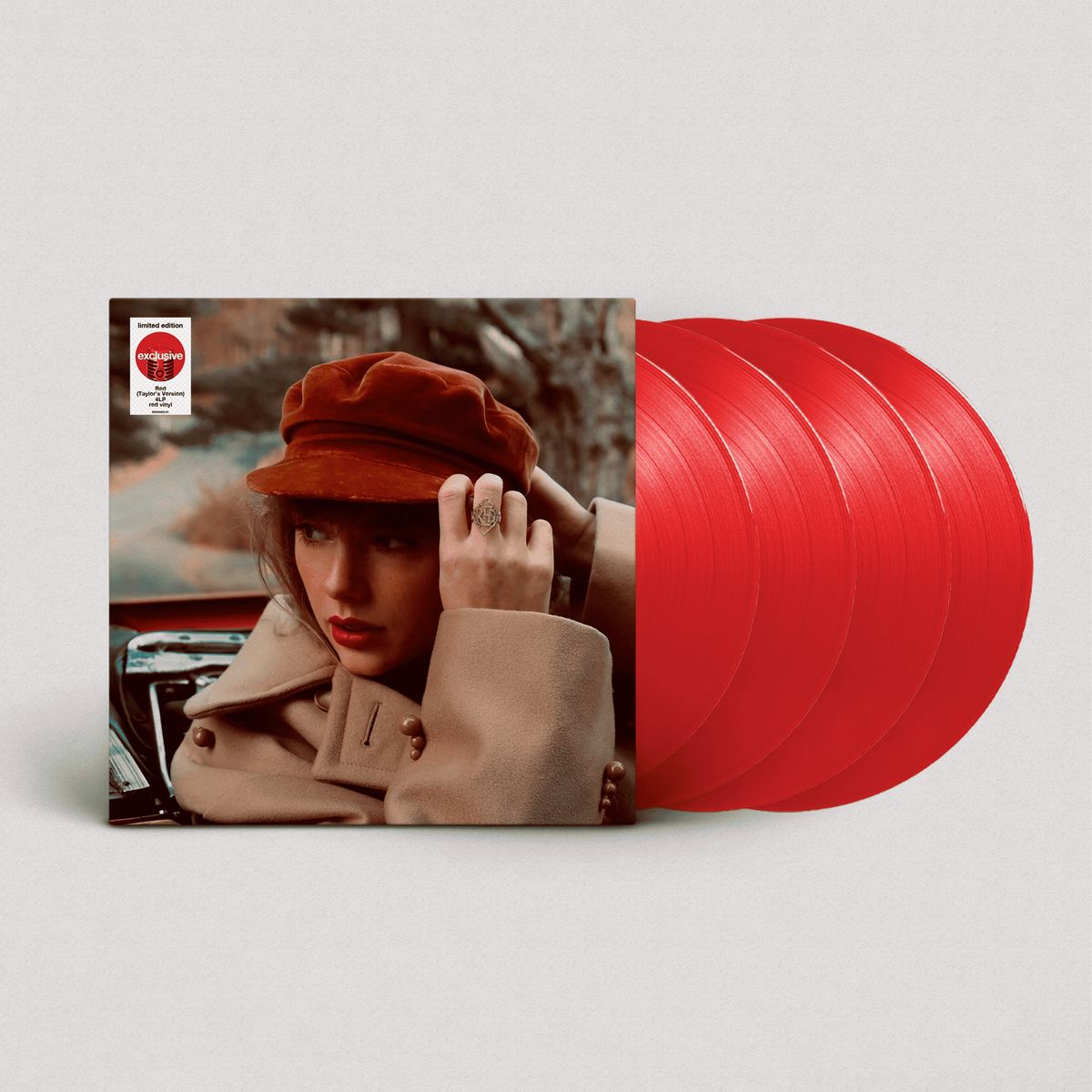 GENERICO - Taylor Swift - Red (Taylor's Version) - Vinilo Rojo Target
