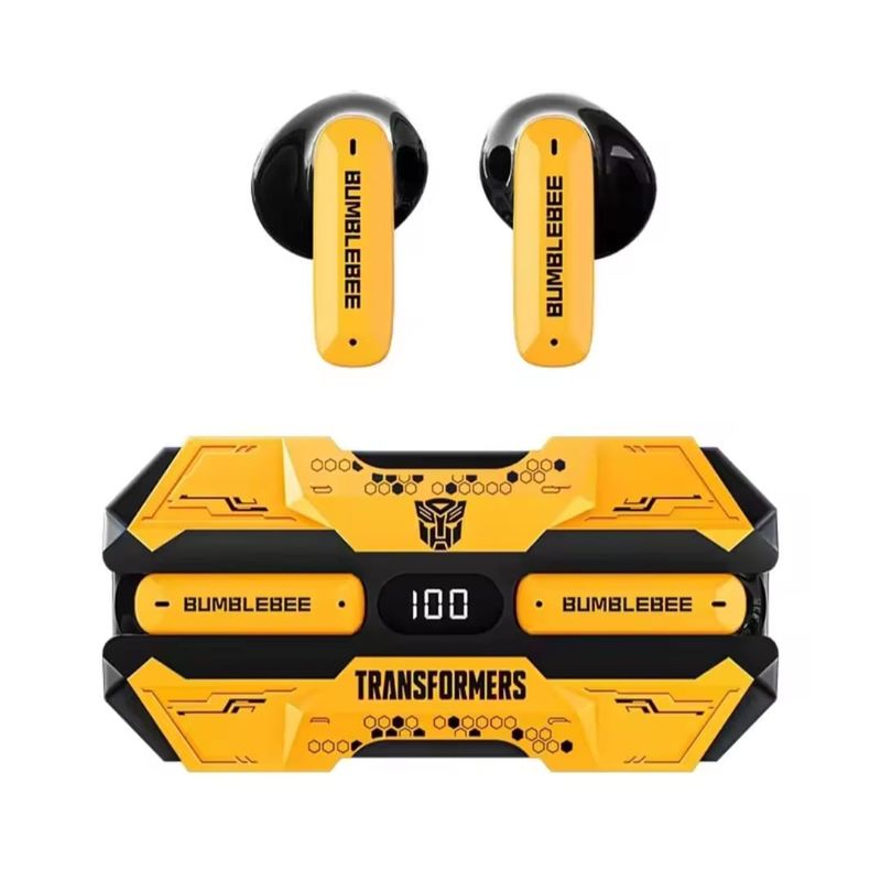 TRANSFORMERS - Auriculares Inalámbricos Transformers Tf-t51 Color Amarillo
