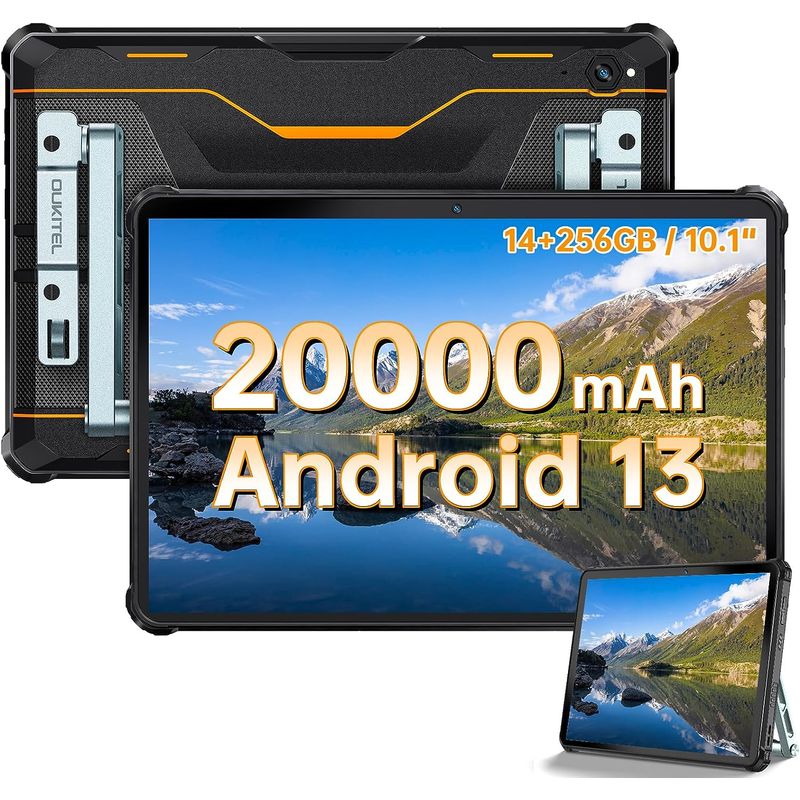 OUKITEL - OUKITEL RT6 Tableta 14GB+256GB 20000mAh Wi-Fi Android 13