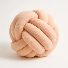 GENERICO - Cojín Decorativo Nudo Rosa Toque Chic y Acogedor