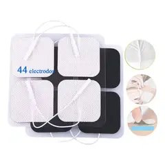 VERCI - 44 Unids Almohadillas De Electrodos 5x5 Electroterapia Tens